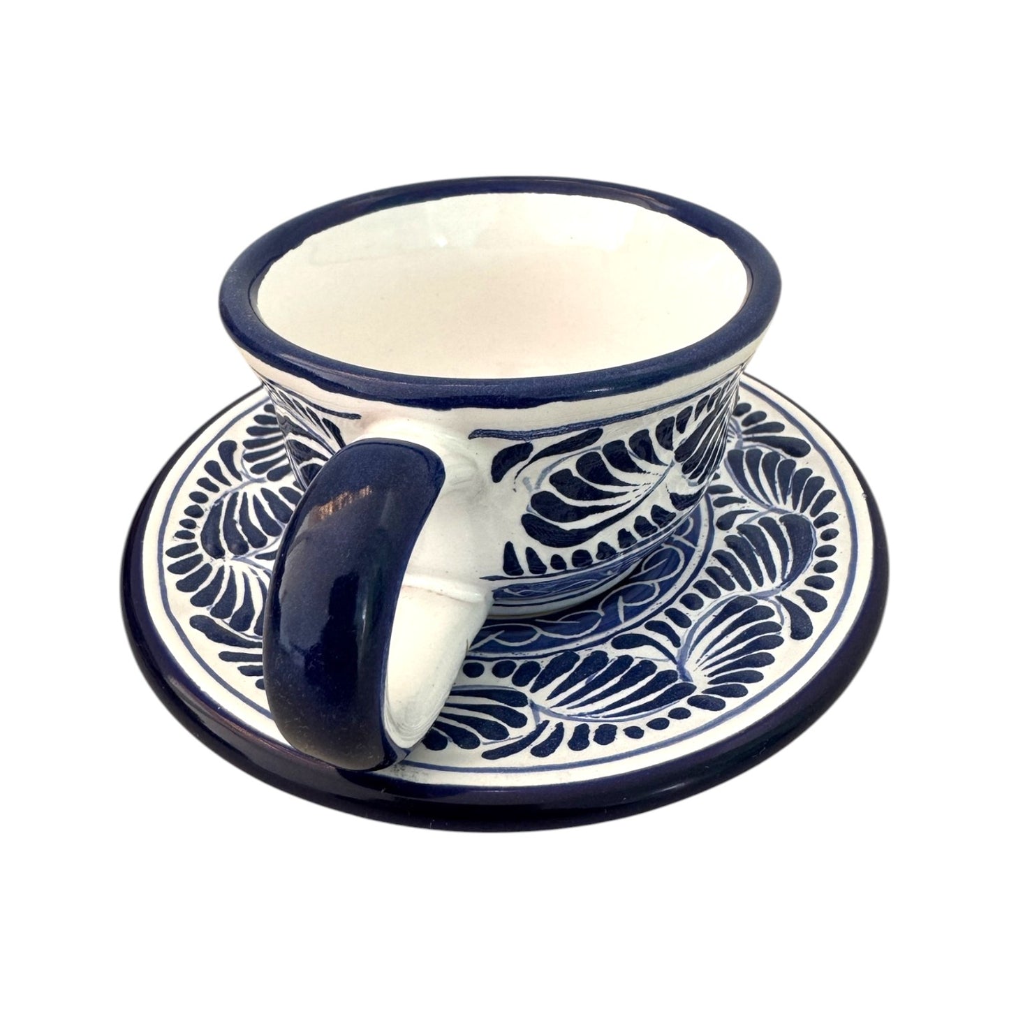Taza para café con plato