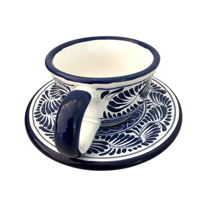 Taza para café con plato