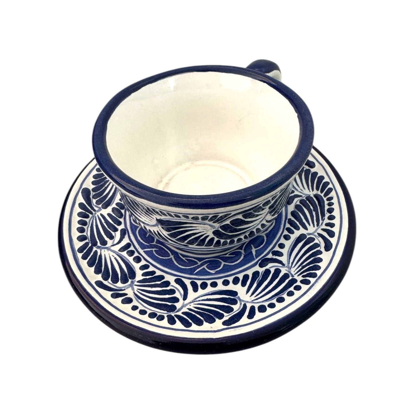 Taza para café con plato
