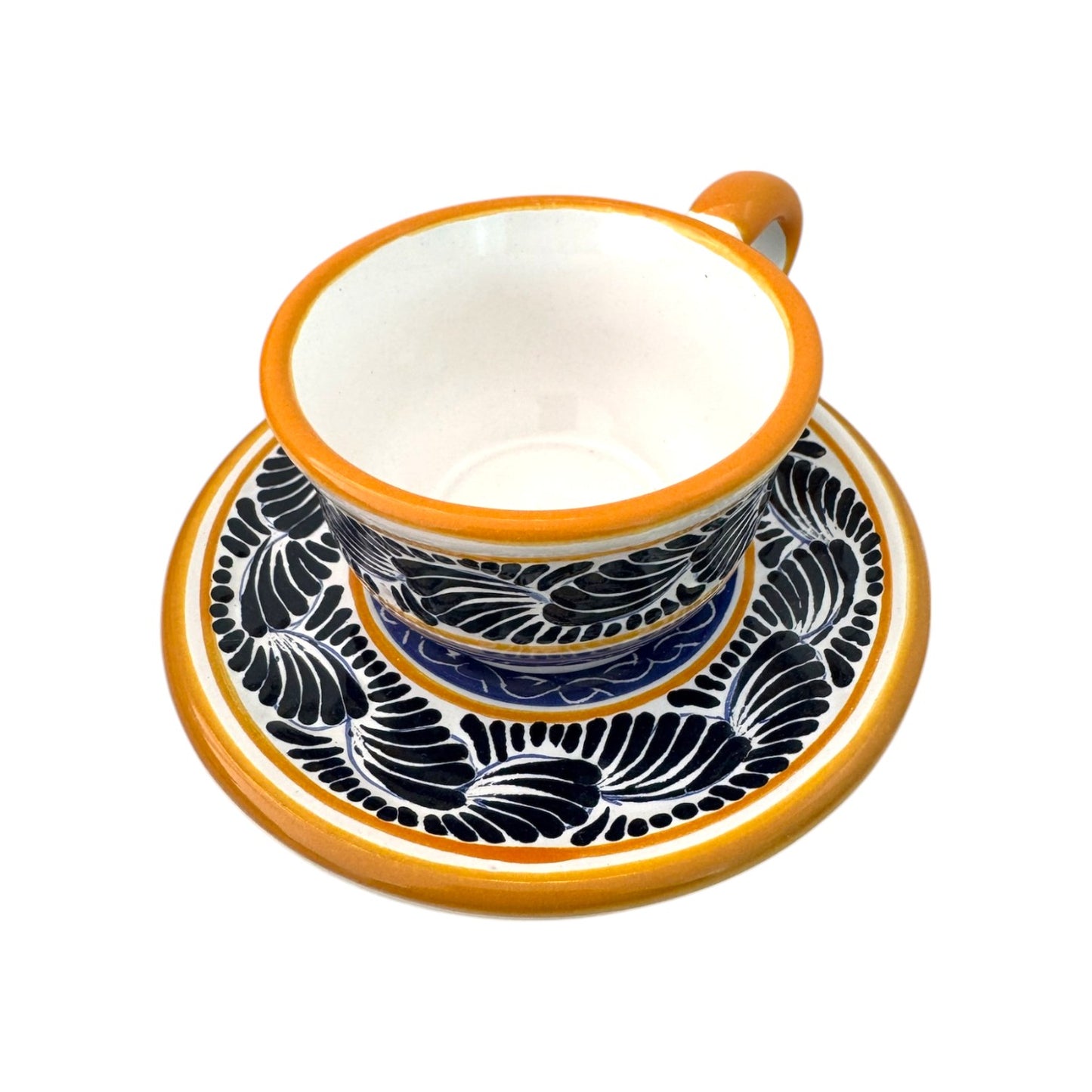 Taza para café con plato