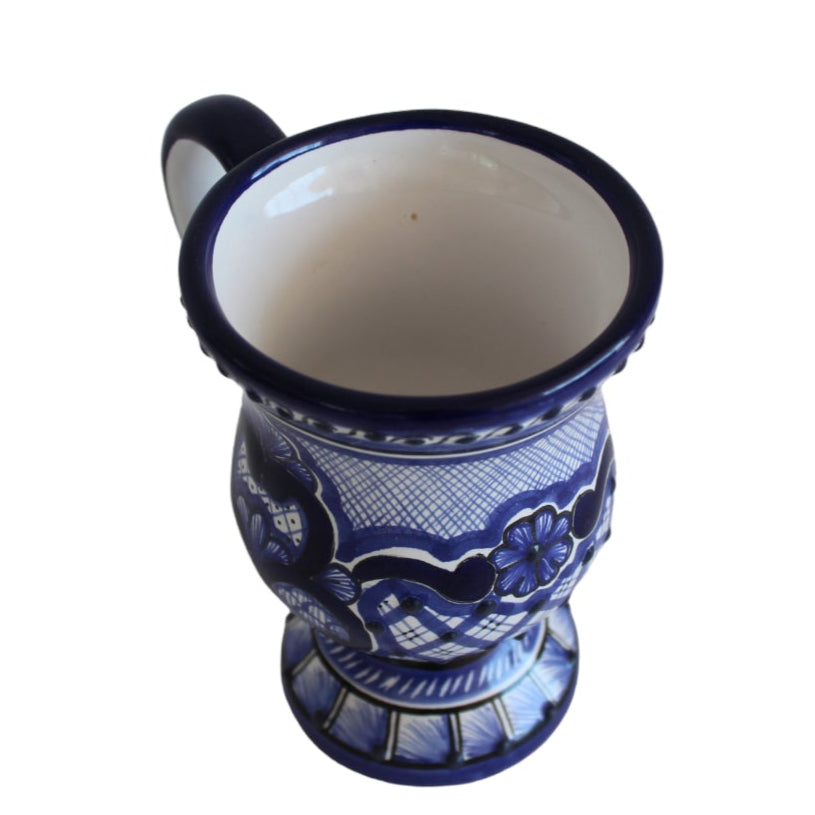 Tarro Talavera Capuchino